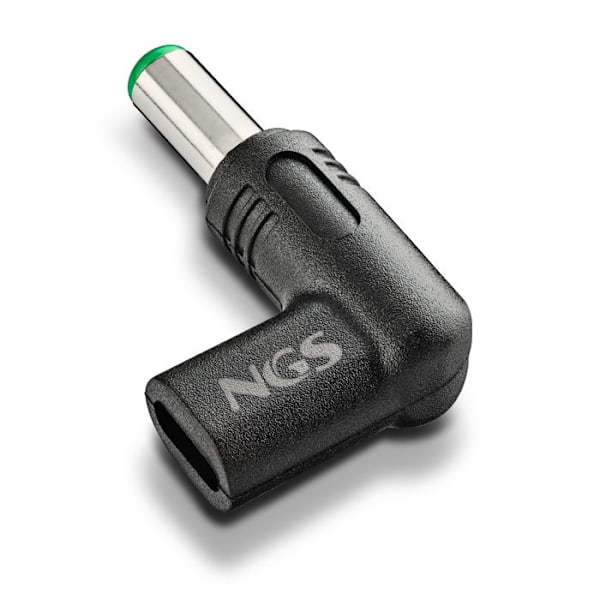 NGS BUD-T: Erstatningspakke med 2 USB-C strømadaptere kompatible med TOSHIBA bærbare computere.