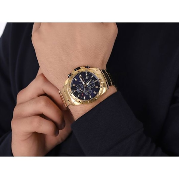 Herre Ur - Festina - F20541/2 - Chrono Sport - Blåt urskive 45.05mm - Vandtæthed 10 Atm Blå