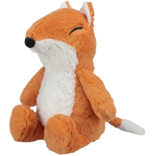 Trixie fox plysch hundleksak (x2)