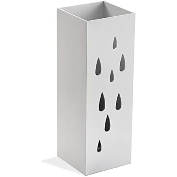 Versa Drops paraplystativ - Moderne - Mål 48 x 22 x 22 cm - Træ Vit