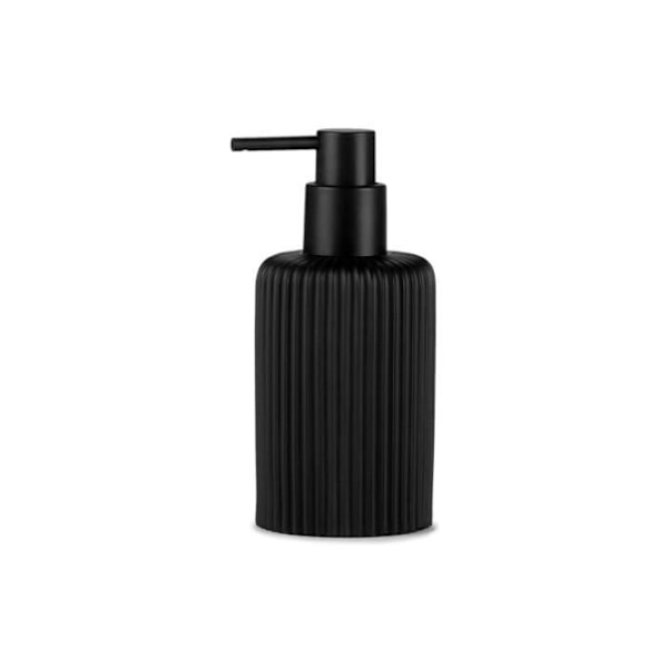 Resindistributör - ANDREA HOUSE - Matt svart - Ø7x16cm - Ribbad finish - 270ml Matte svart