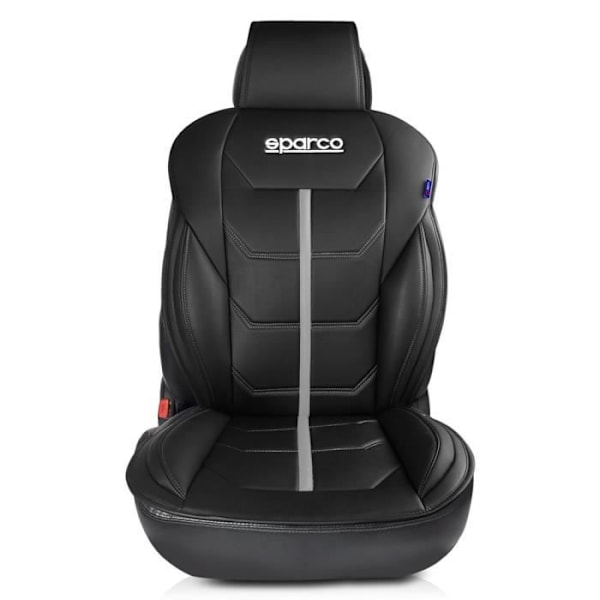 Sædehynde - SPARCO - Sort / Grå - Universal - Optimal komfort - Sporty detaljer Svart grå