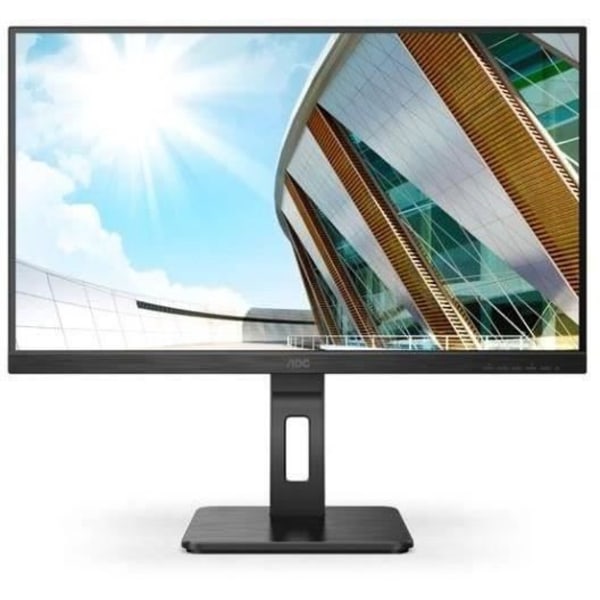 AOC Pro-line 24P2QM - P2 Series - LED-skærm - 24" (23,8" synlig) - 1920 x 1080 Full HD (1080p) @ 75 Hz - VA - 300 cd/m² - 3000 Sort