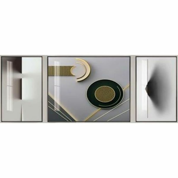modern abstrakt ram (240 x 3 x 80 cm)
