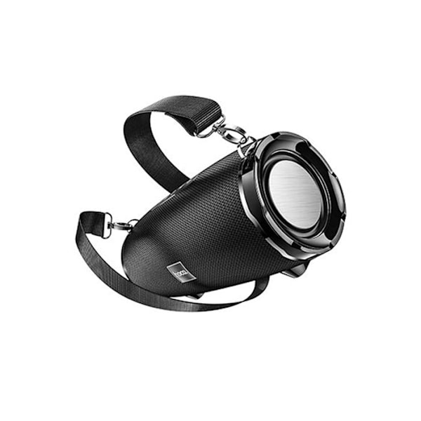 Bærbar højttaler, kompatibel med BT, FM, TF, USB, AUX - Hoco Cool Enjoy Sports (HC5) - Sort