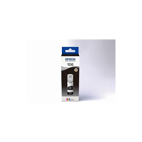 Mustesäiliö - EPSON - 106 - 70 ml - valokuvamusta - malleihin EcoTank ET-7700, ET-7750, L7160, L7180
