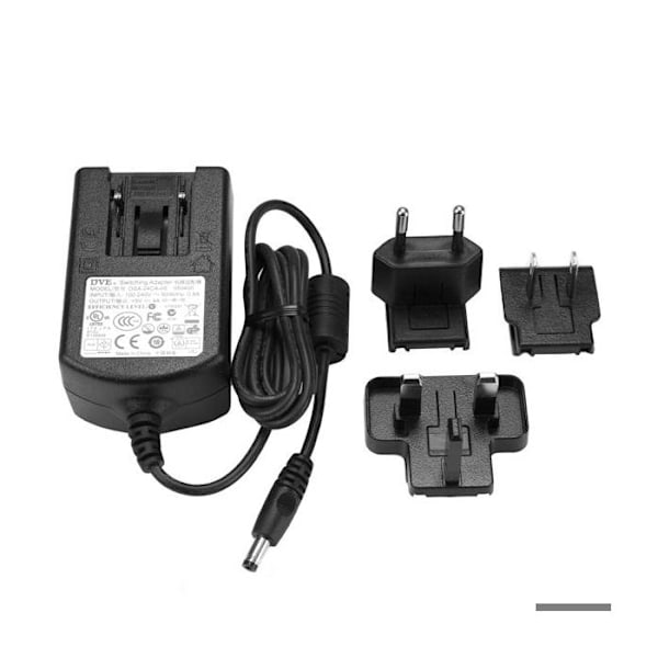 STARTECH erstatningsstrømadapter - DC/AC-strømforsyning - Oplader med Type M-stik - 5V 4A - 5V DC/4A Sort