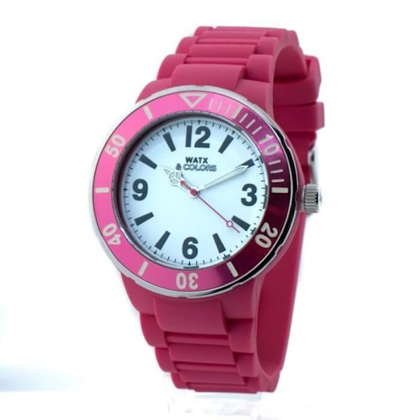 Ur - WATX - RWA1623-C1521 - Kvarts - Unisex - Vandtæthed 5 ATM Vit, Rosa