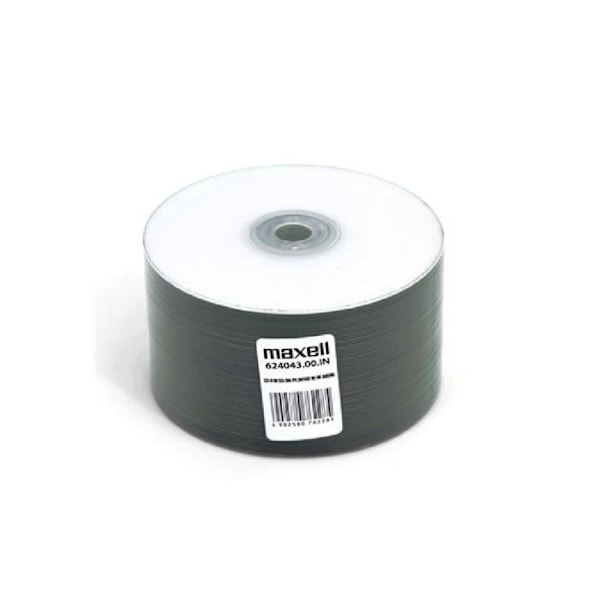 50 CD-R Maxell Printable - Kapacitet 700 Mo - Skrivehastighed 52x - Spindle med 50