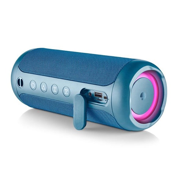 Trådlös högtalare - ROLLER - FURIA 3 - Bluetooth 5.3 - 60W - IPX7 Vattentålig Blå