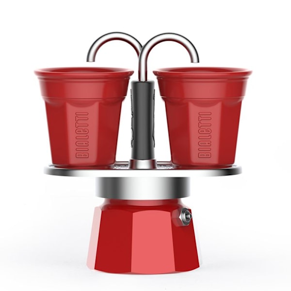 Setti mini Express 2 mukia punainen - Bialetti