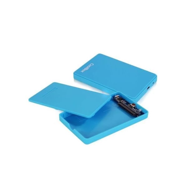 CoolBox SCG2543 2,5" USB 3.0 ulkoinen kotelo Harmaa - COOLBOX - Ulkoinen kotelo - ulkoinen - USB 3.0 - 2,5" - Harmaa Harmaa