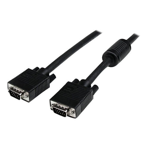 10 metrin koaksiaalinen VGA-kaapeli - HD15 - HD15 - M/M - 10 metrin koaksiaalinen VGA-kaapeli korkearesoluutioiseen mustaan näyttöön - M/M - MXTMMHQ1