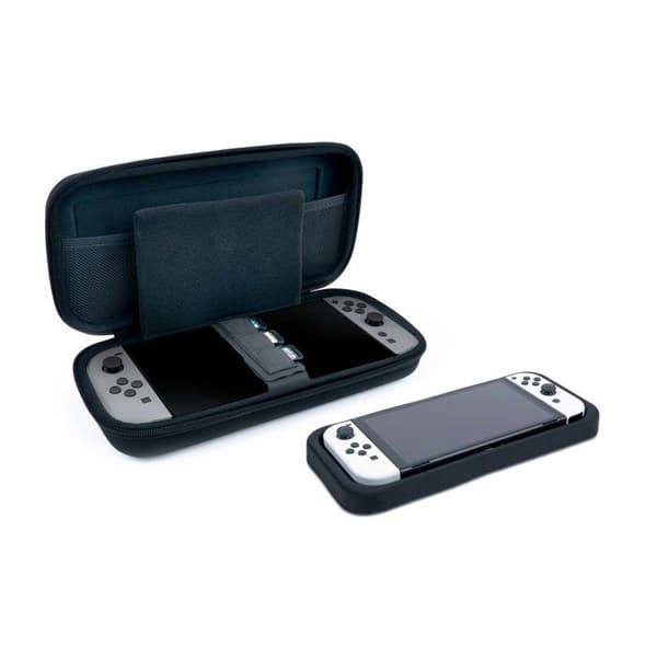 Nacon kovapussi – Yhteensopiva Nintendo Switch 2, OLED & Lite | Väri musta Svart