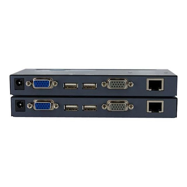 STARTECH KVM-konsolin jatke - 15 0m - Yli Cat5 VGA:lla ja USB:llä - KVM-pidennys