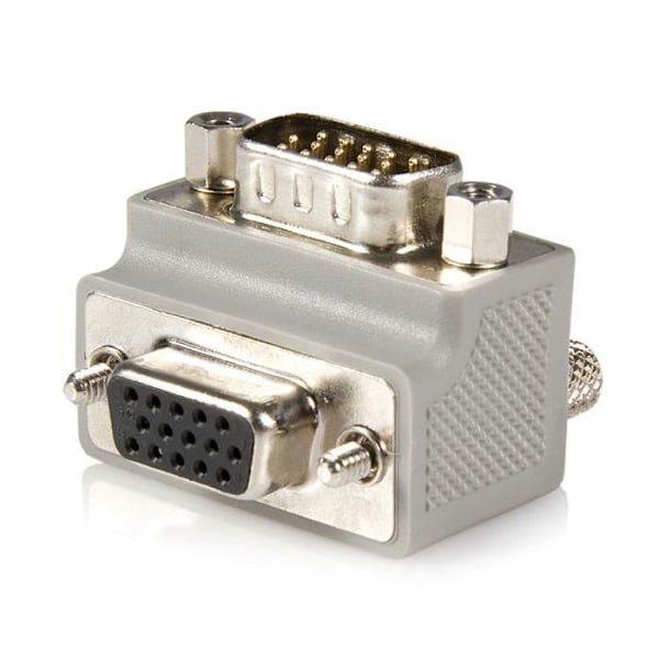 VGA-sovitin - STARTECH - Tyyppi 2 - HD15 Uros/Naaras - Suora - Harmaa
