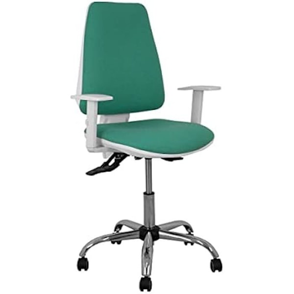 Kontorsstol - PIQUERAS Y CRESPO - 1014ASB456B5CRRP - Ergonomisk - Justerbar i höjdled - Smaragdgrön Färg