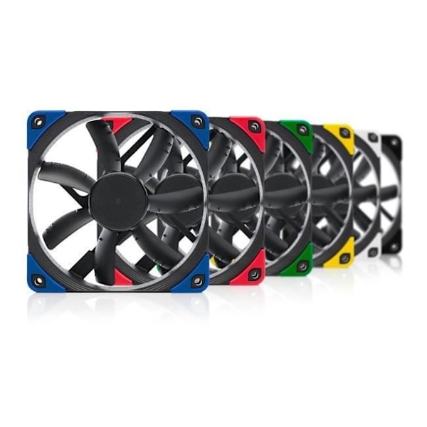 Ventilator - NOCTUA - NF-S12A PWM - chromax.black.swap - Stille - Udskiftelig