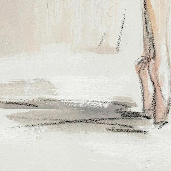 ram 80 x 3,7 x 100 cm romantisk klassisk dansare (2 enheter)