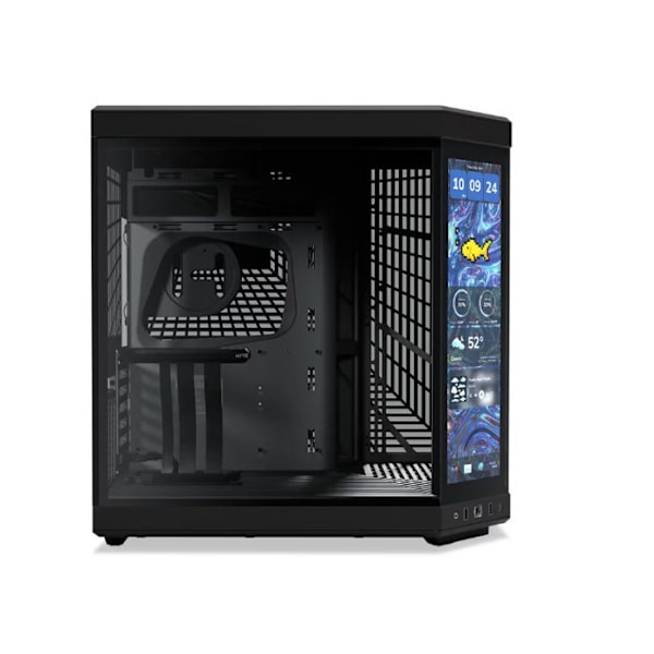 PC-kotelo - Hyte - Y70 Touch Infinite ATX - Musta - Lasiovi - Useita USB-portteja