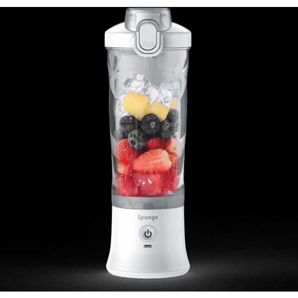 Svamp SVAMPBLANDNING FÖR BÄRBAR BLENDER Vit