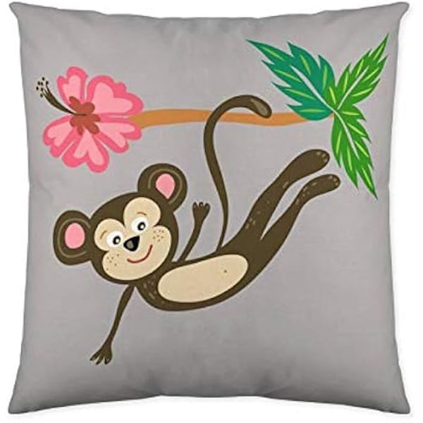 Kuddfodral - Couture - Jungle Exotic - 50 x 50 cm - Flerfärgad - Inomhus Flerfärgad