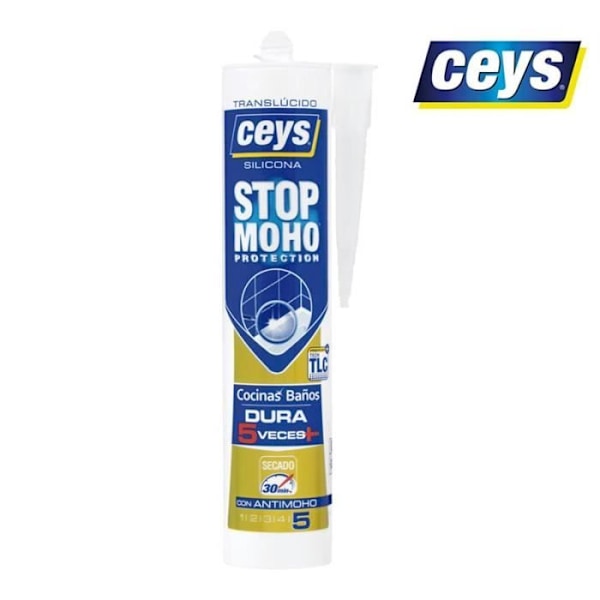 Silikone - CEYS - STOP FORM TØRING XPRESS - 280ML - Gennemsigtig - Antimug