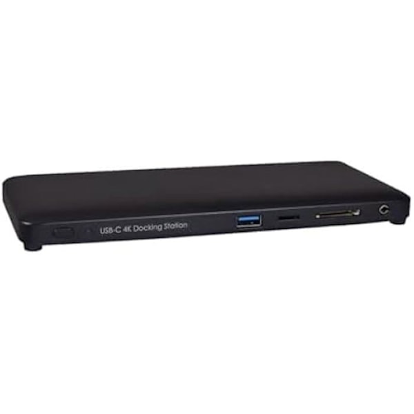 USB-C V7 dockingstation - 4K tredobbelt skærm - USB-C PD Opladning op til 100W