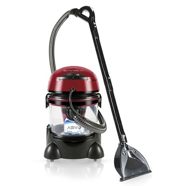 Aspirator schampooner special för mattor / textilier torr / våt 4 i 1 MPM MOD-22 2400W Röd 14889