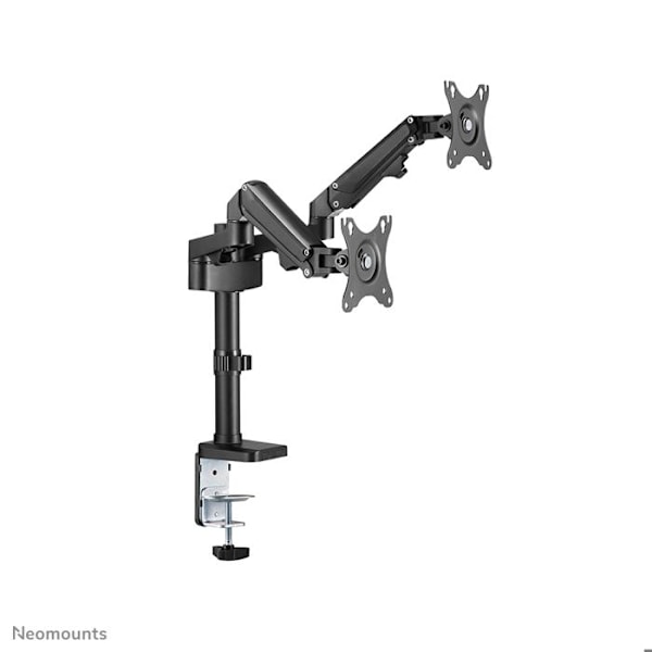 Neomounts fra Newstar DS70-750BL2 Skærmbordsmontering 17" (17) - 27" (27) Vip + Drejbar, Justerbar Sort
