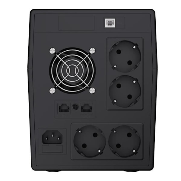 Onduleur Green Cell - UPS USV 1500VA - Katkeamaton virransyöttö Line-Interactive AVR Virtalähde USB/RJ45