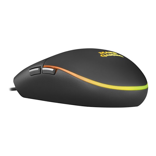 Optisk Mus - Mars Gaming - MMG - 3200 dpi - Kablet - 6 knapper Sort