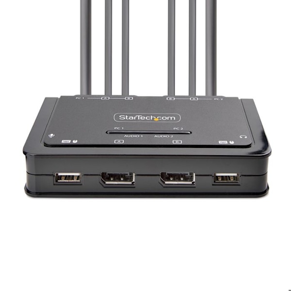 STARTECH 2-Port Kaksoisnäyttö D musta