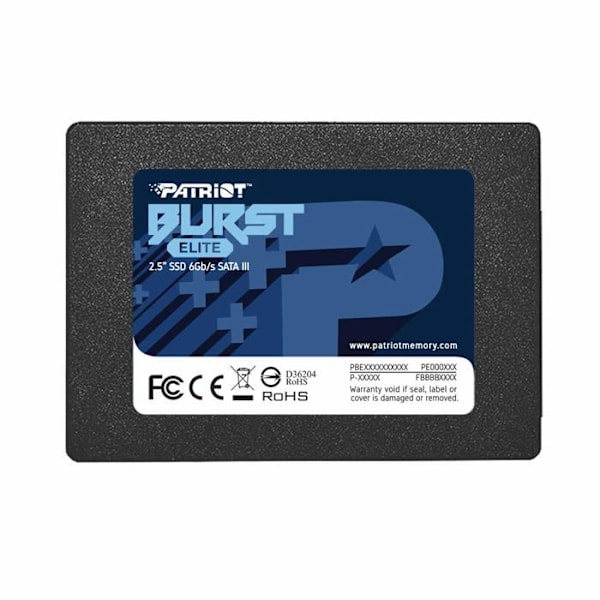 SSD - Patriot Memory - Burst Elite - 120GB - SATA III - Internt 2,5 tum