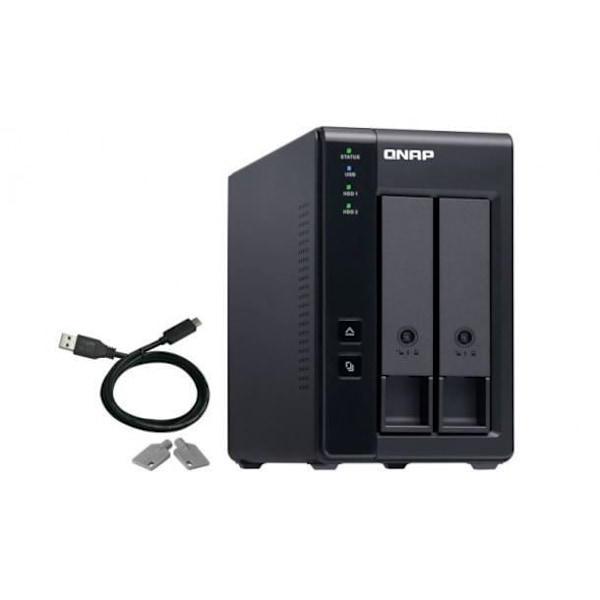 Netværkslagring NAS Qnap TR-002 Sort