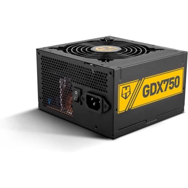 Ruoka - NOX XTREME TUOTTEET - Hummer GDX 750W - 80 Plus Gold - ATX 3.1 - 120 mm hiljainen tuuletin musta