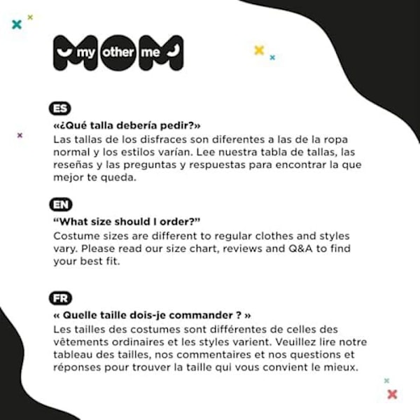 Hömpän hatuntekijän naamiaisasu - MY OTHER ME - Varais - Monivärinen - Polyesteri - Aikuinen Flerfärgad