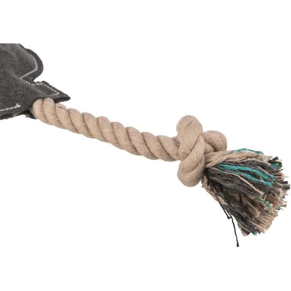 Hundleksak - Trixie - Be Nordic - Stoffflaska - Rep - Set med 3