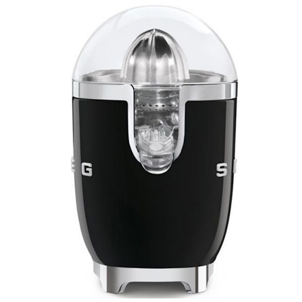 Citruspresser - SMEG - CJF11BLEU - 70 Watt - Antidrip hældetud - Tritan Renew Blank krom