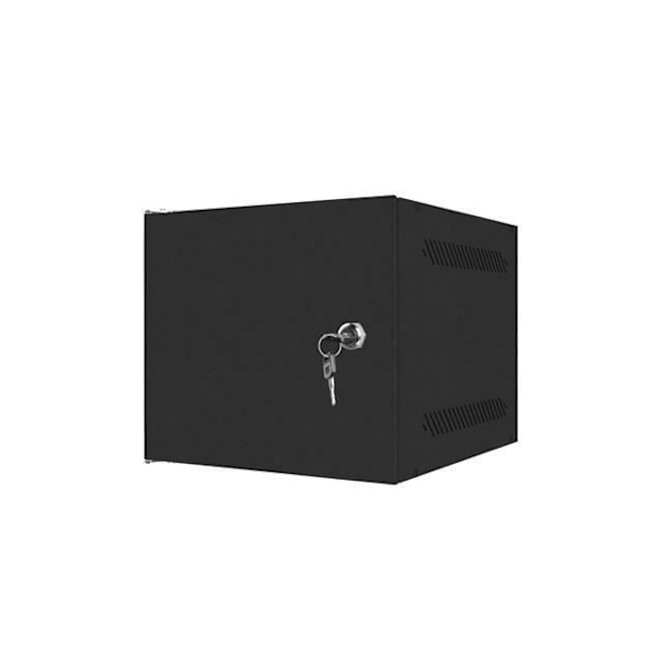 Vægmonteret rack - LANBERG - WF10-2304-00B - 4U - Max. belastning 20 kg - Sort Svart