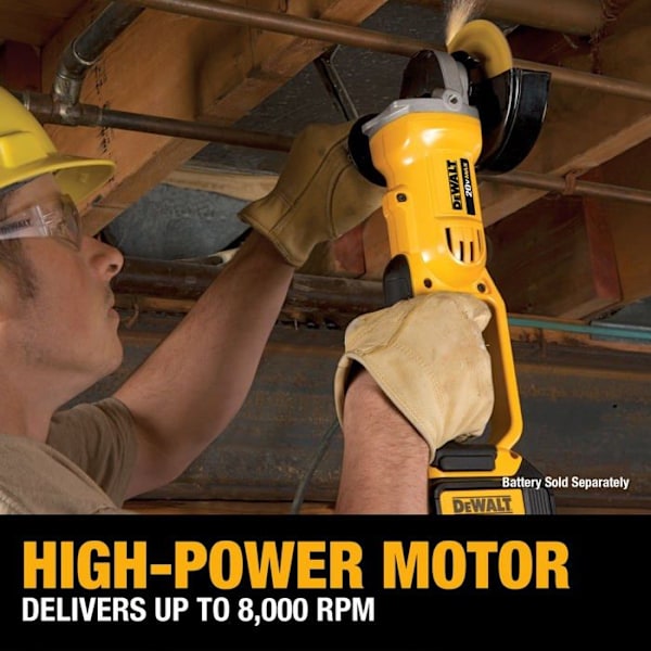 DEWALT Kulmahiomakone 125 mm XR Li-Ion DCG412N - 18 V - 405 W
