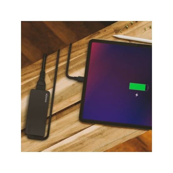 USB-C-latauslaite - AISENS - Pd3.0 - 65W - 1,8M - Musta