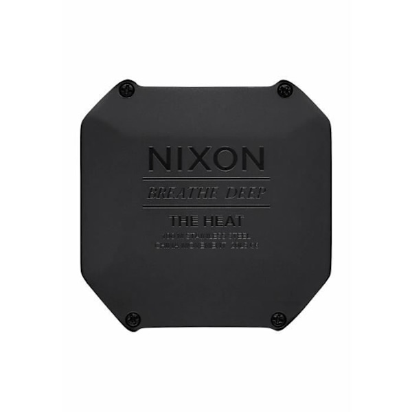 Ur - Nixon - Heat - Sort/Aqua Positiv - Digital - Sportiv - 8 mm Svart/akva positiv