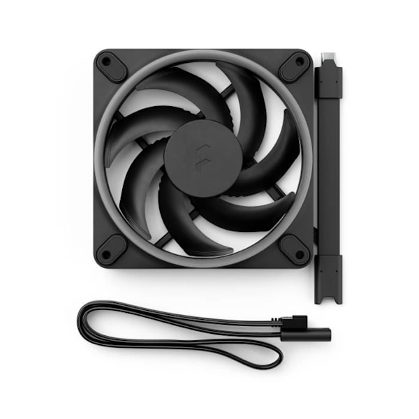 PC-fläkt - FRACTAL DESIGN - Momentum 12 RGB - 3-pack - FDB - ARGB Gen 2 ljusring - PWM-kontroll