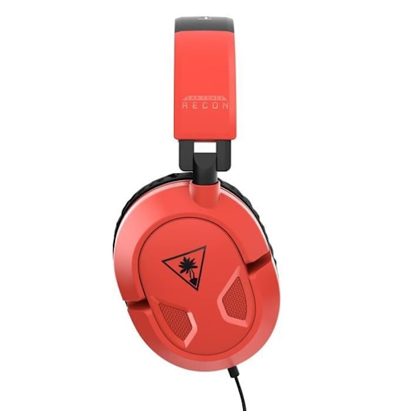 Pelaamiseen tarkoitettu TURTLE BEACH Recon 50N Punainen/ sininen - Mukava ja immersiivinen ääni röd och blå
