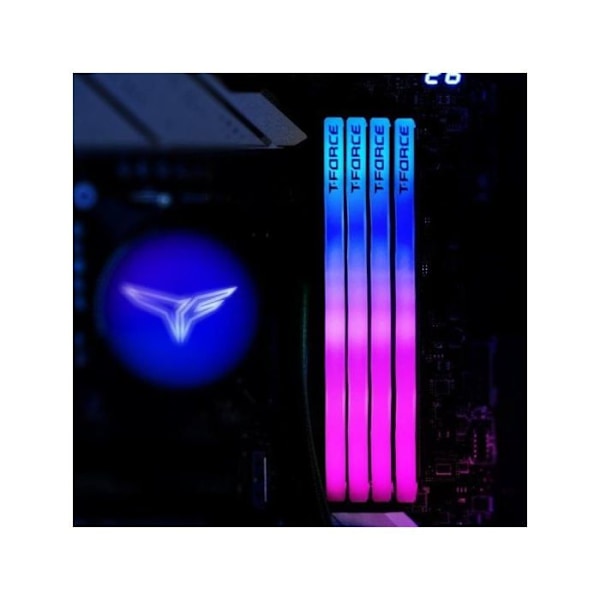 Team Group T-Force Delta RGB DDR5 Vit 6400MHz 32GB 2x16GB CL32 Dual AMD EXPO och Intel XMP Vit