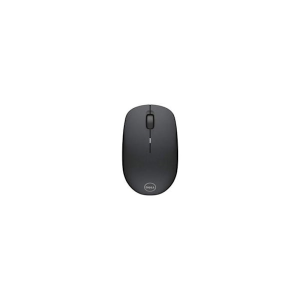 Trådløs mus - DELL - WM126 - Sort - Optisk - Trådløs tilslutning - Ergonomisk