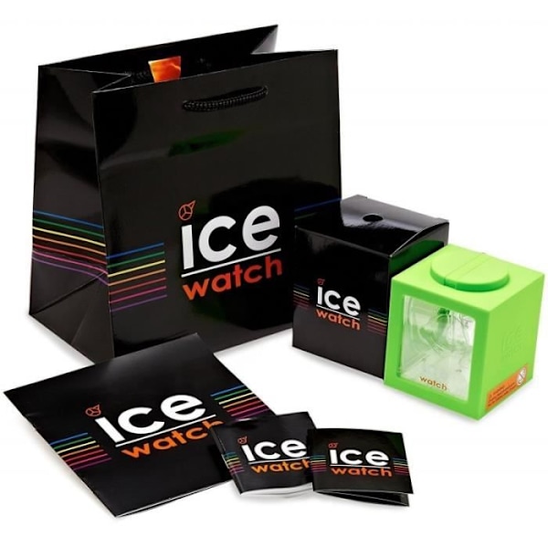 Ur - ICE WATCH - Loulou - Sort og Guld - Silikone - Vandtæt 10 Atm Svart guld