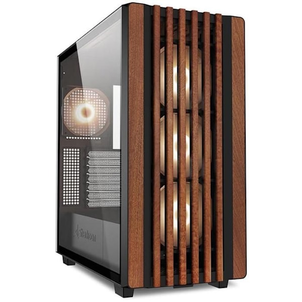 Sharkoon Rebel C70G RGB Sort, Træ
