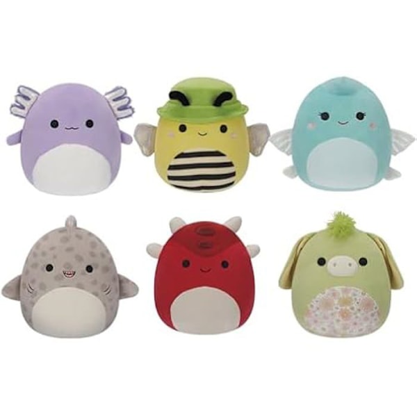 Plyschleksak - SQUISHMALLOWS - B18 C - 20 cm - Flerfärgad - Diverse modeller Flerfärgad